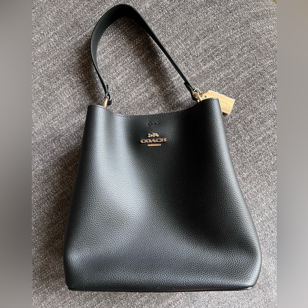 COACH | Town Bucket Bag | Black - Picture 8 of 10